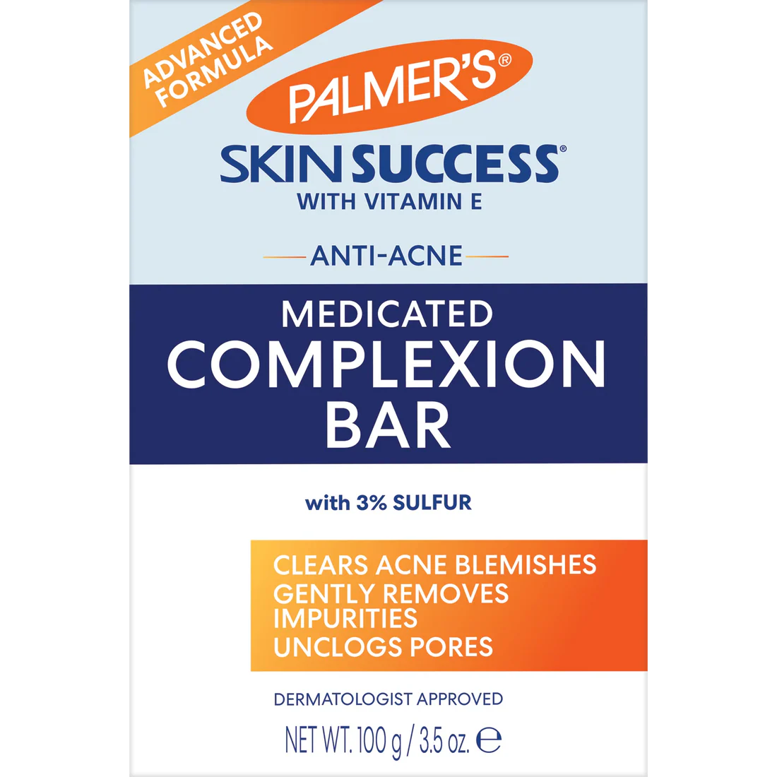 Palmer's - Anti-Acne Medicated Complexion Soap Bar - 100G
