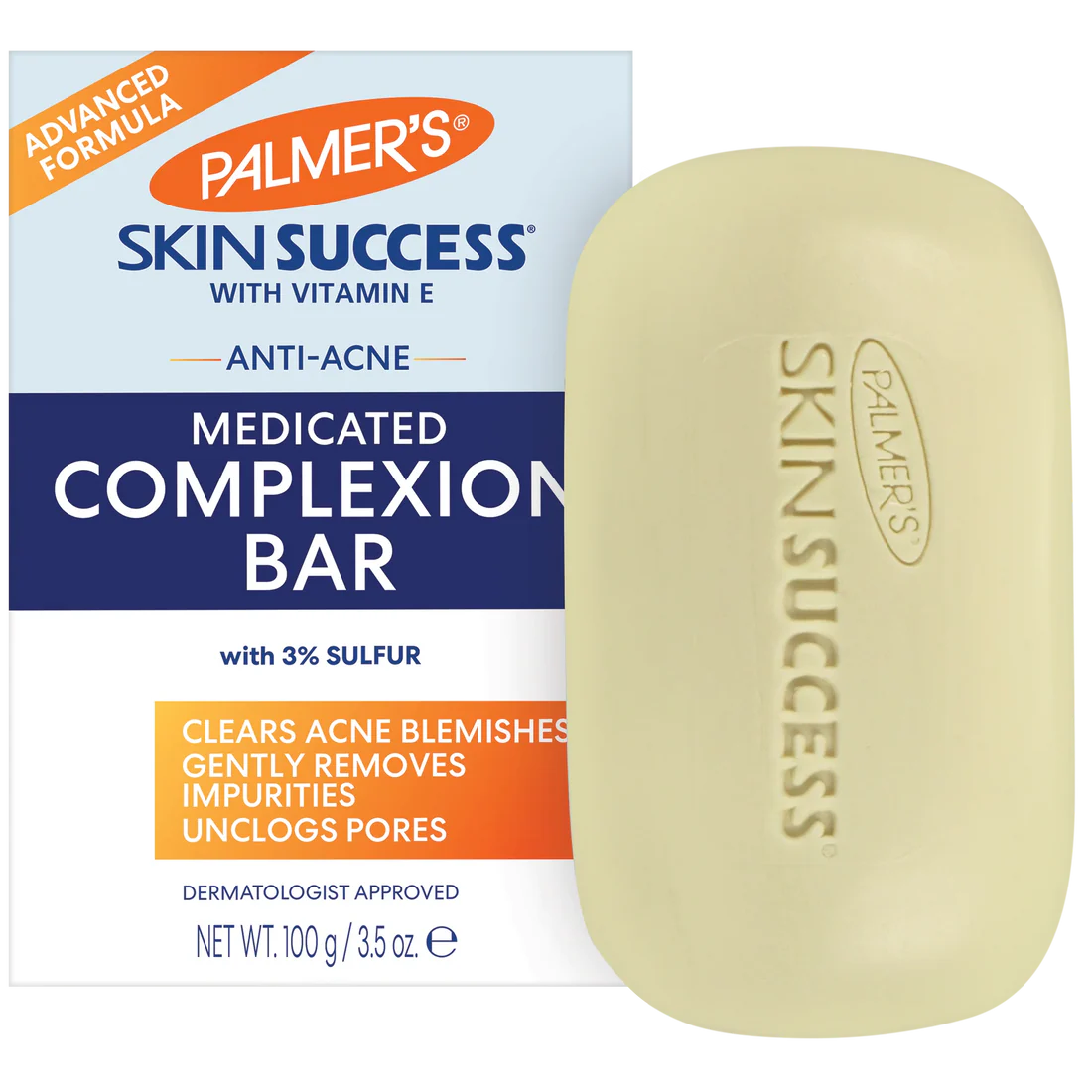 Palmer's - Anti-Acne Medicated Complexion Soap Bar - 100G