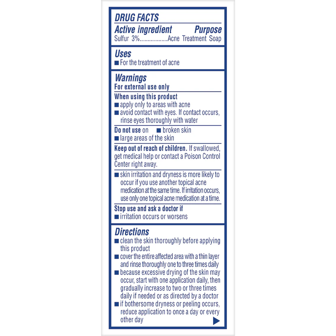 Palmer's - Anti-Acne Medicated Complexion Soap Bar - 100G
