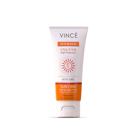 Vince - Sun Block-Uva & Uvb Protector Spf-75 - 75Ml