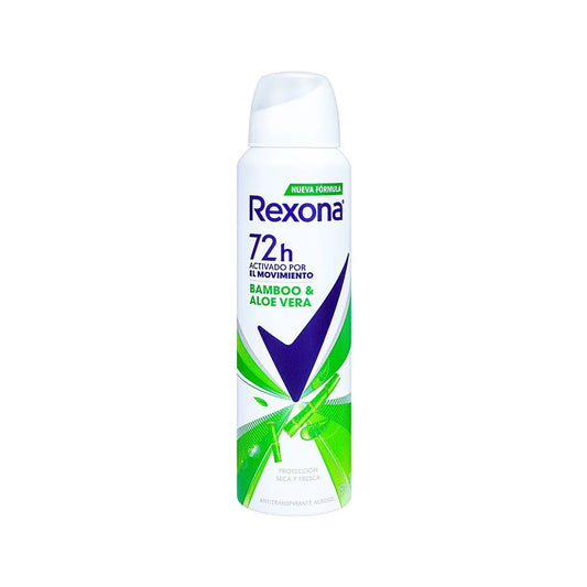 Rexona Deodorant Spray For Women Bamboo & Aloe Vera - 200ml - Argentina