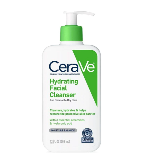 Cerave Hydrating Cleanser 355Ml - Highfy.pk