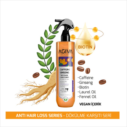 Agiva - Caffeine Ginseng Pro Care Two Phase Conditioner - 400 ml