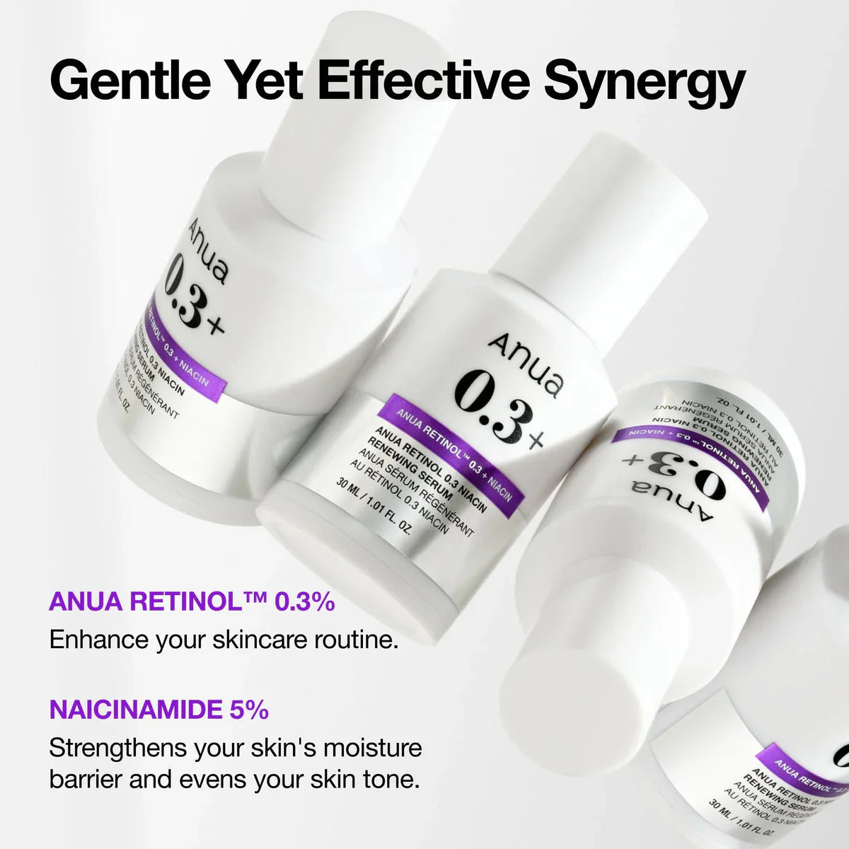 Anua - Retinol 0.3 + Niacin Renewing Serum - 30ml