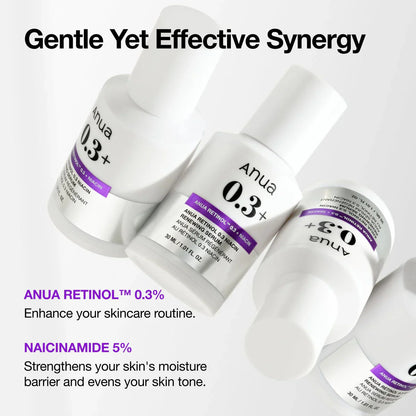 Anua - Retinol 0.3 + Niacin Renewing Serum - 30ml