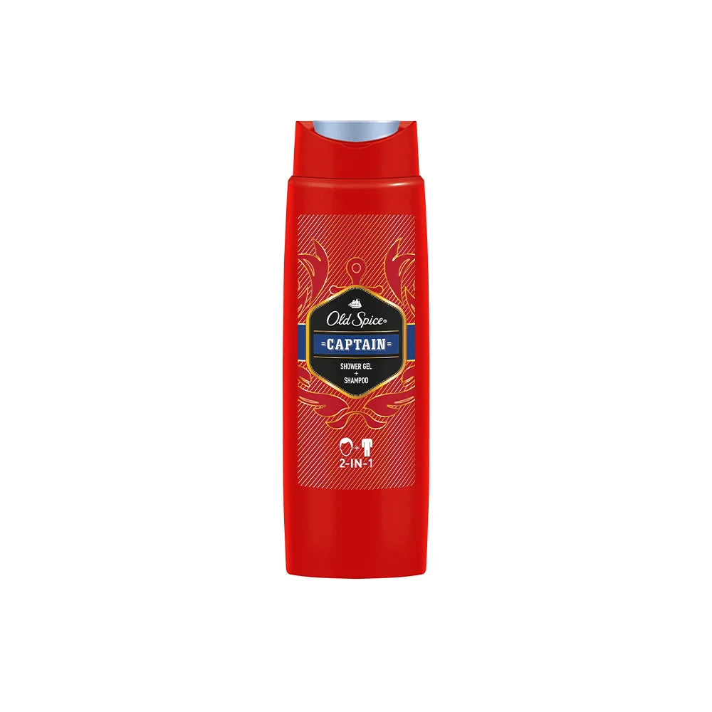 Old Spice Shower Gel+ Shampoo 2In1 Captain 250Ml