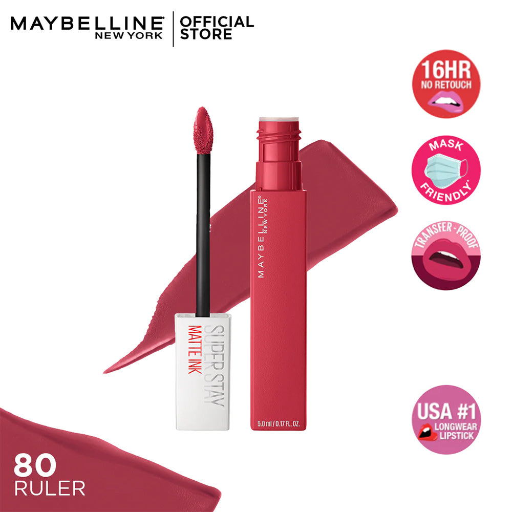Maybelline New York Super Stay Matte Ink® Bold Long-Lasting Liquid Lipstick 
