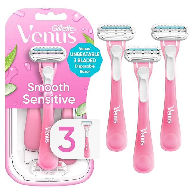 Gillette - Venus 3 Sensitive Razor - Pack of 3