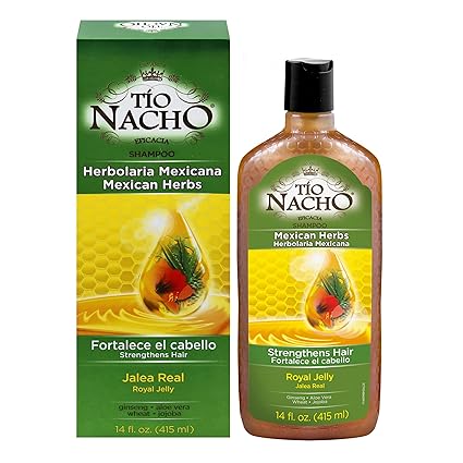 Tio Nacho Shampoo Mexican Herbs Royal Jelly 14Oz/415ML