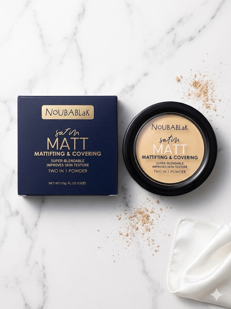 Noubablak - Sat In Matt Mattifing & Covering Two In 1 Powder 10g