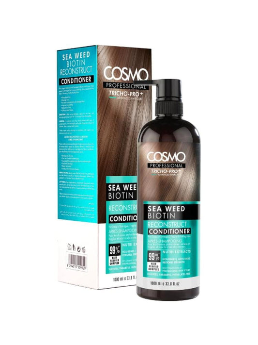 Cosmo Professional Sea Weed Biotin Reconstruct Conditioner 1000Ml