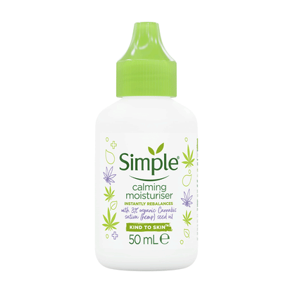 Simple Calming Moisturiser Skin Cream 50Ml