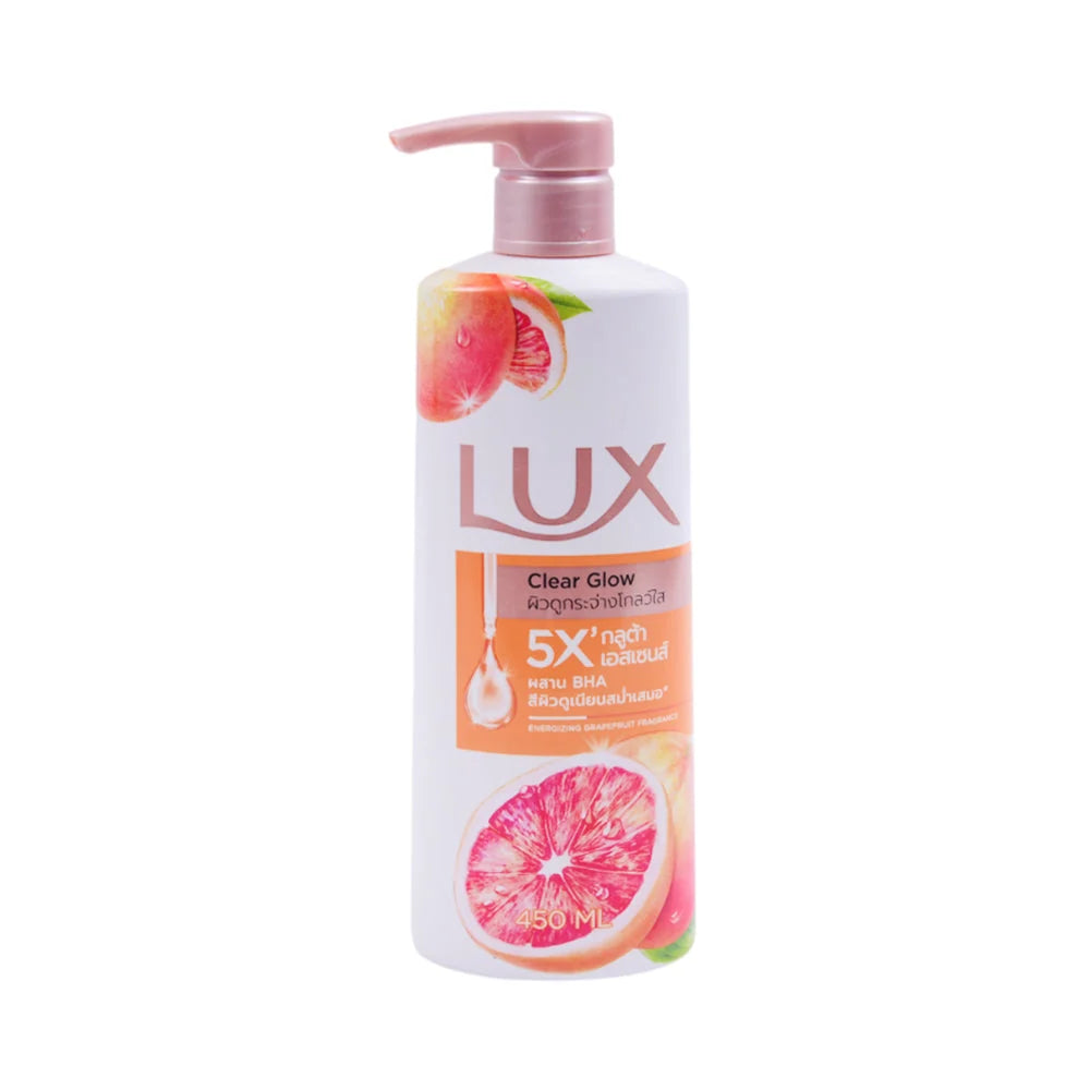 Lux - Clear Glow Energizing Grapefruit Body Wash - 450ml