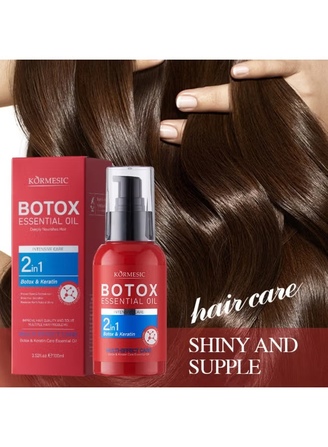 Kormesic - Botox & Keratin Multi-Effect Hair Care Essential Oil 100Ml