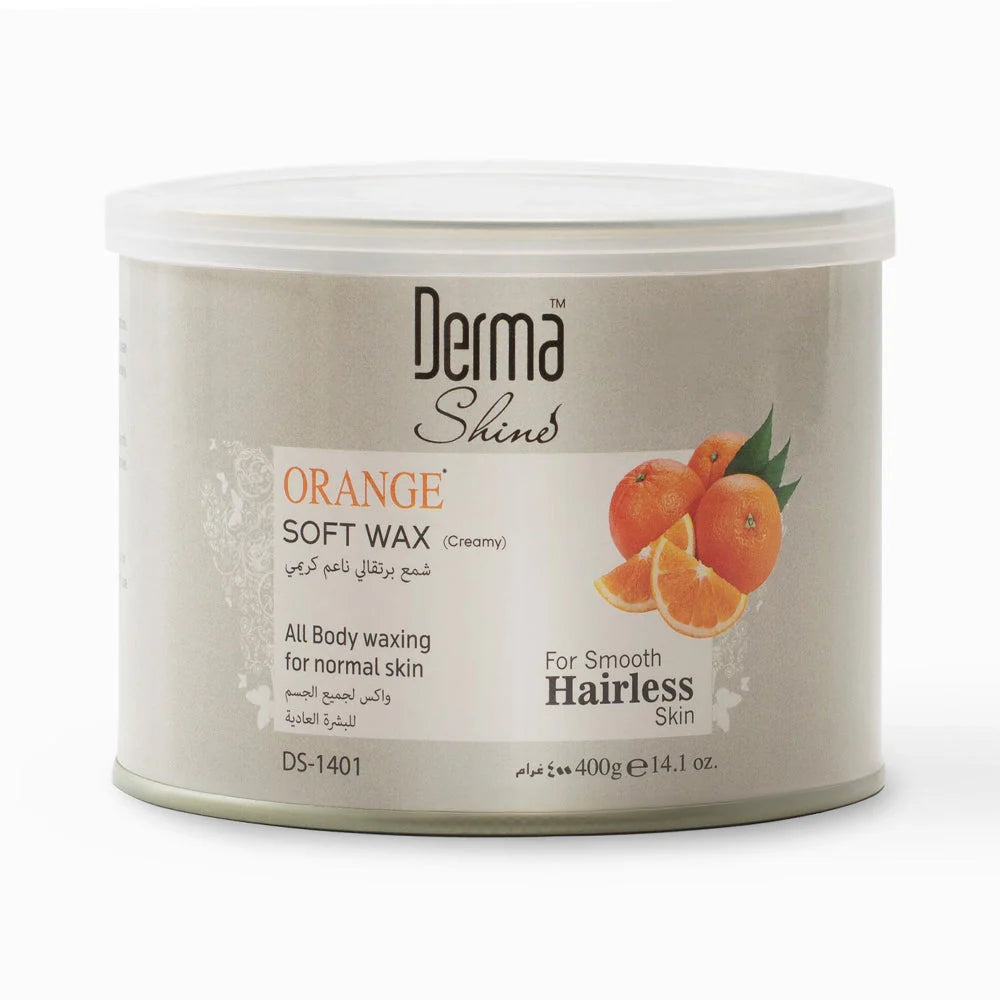 Derma Shine Orange Soft Wax 400G