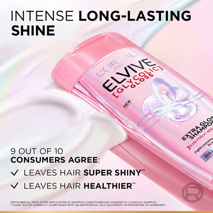 L'Oréal Paris Elvive Glycolic Gloss Shampoo - 175ml