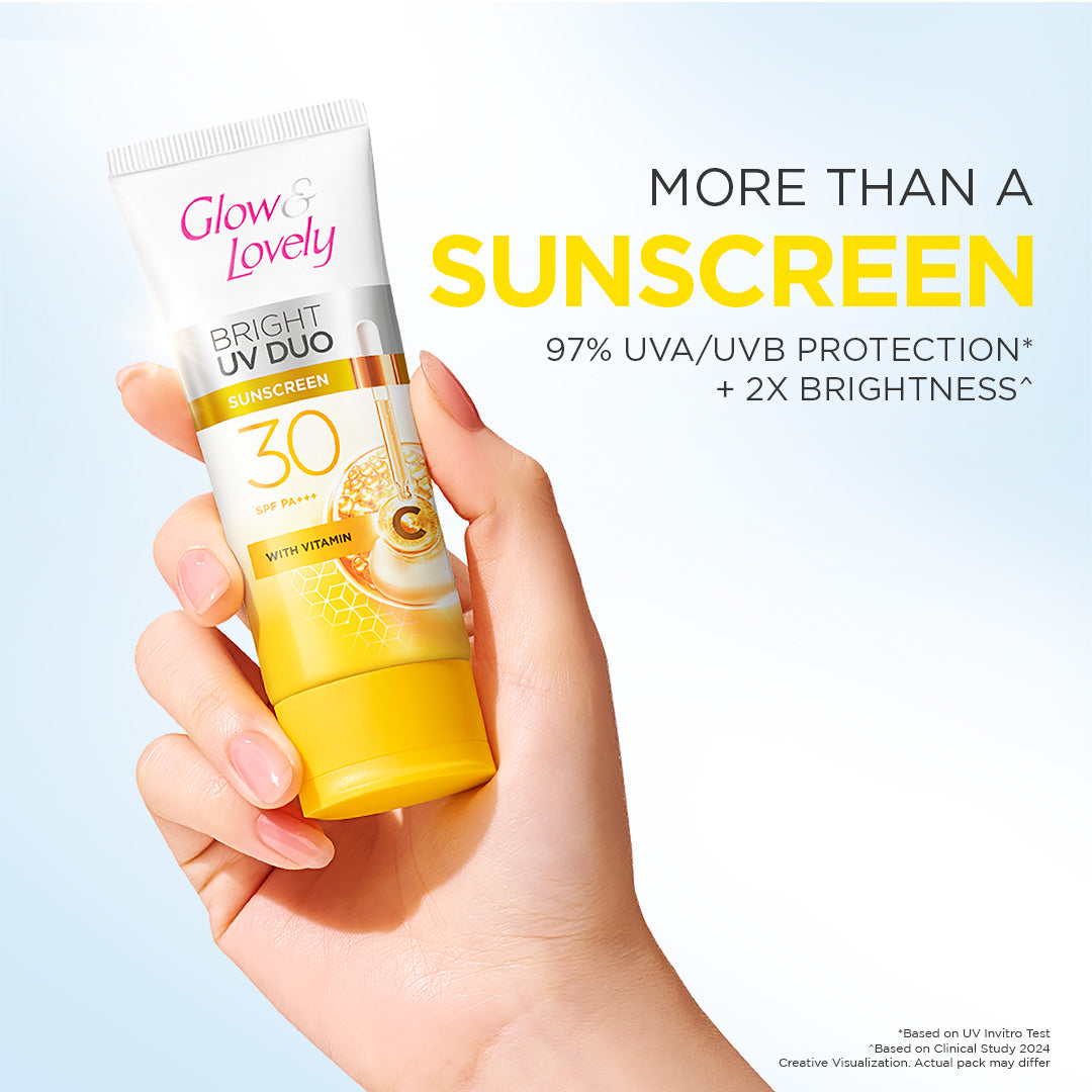 Glow & Lovely Bright UV Duo Sunscreen SPF 30 PA++ 25G