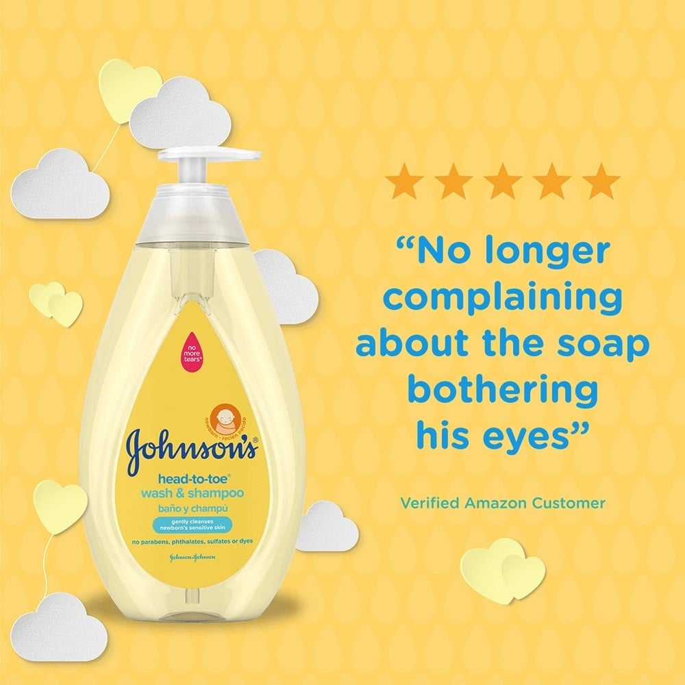 Johnson's baby best sale moisture wash