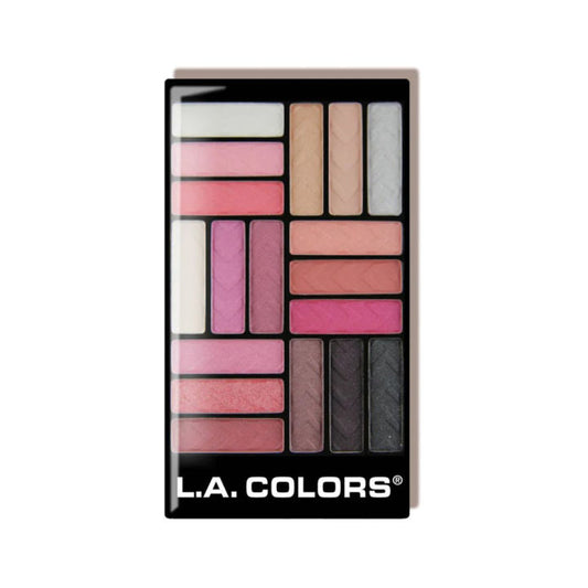 L.A. Colors - 18 Eyeshadow Palette - Diva Glam