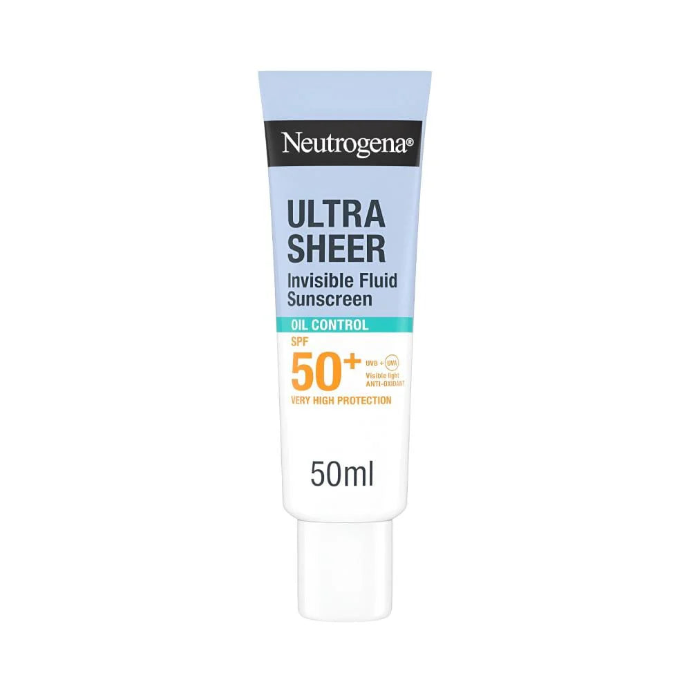 Neutrogena Ultra Sheer Oil Control Fluid Sunscreen SPF 50+ 50Ml