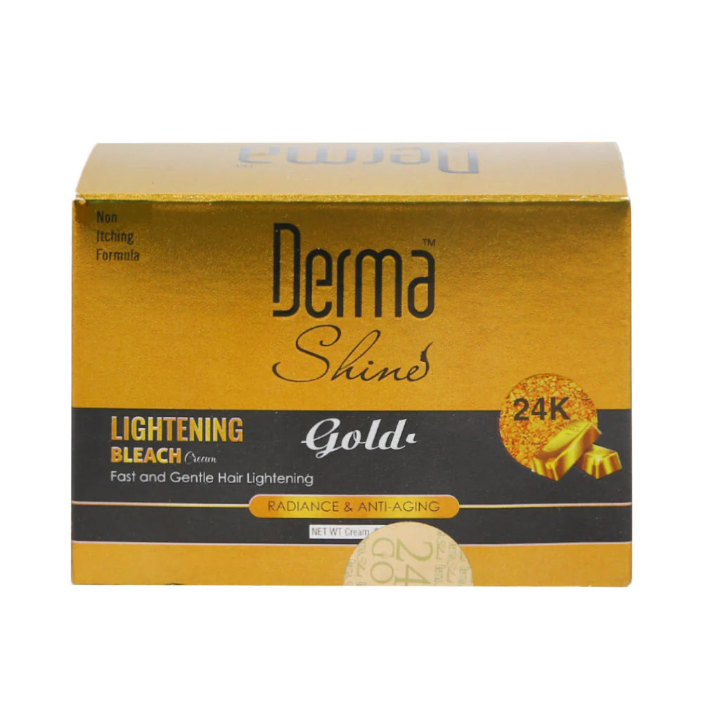 Derma Shine 24K Gold Lightening Bleach Cream 90G