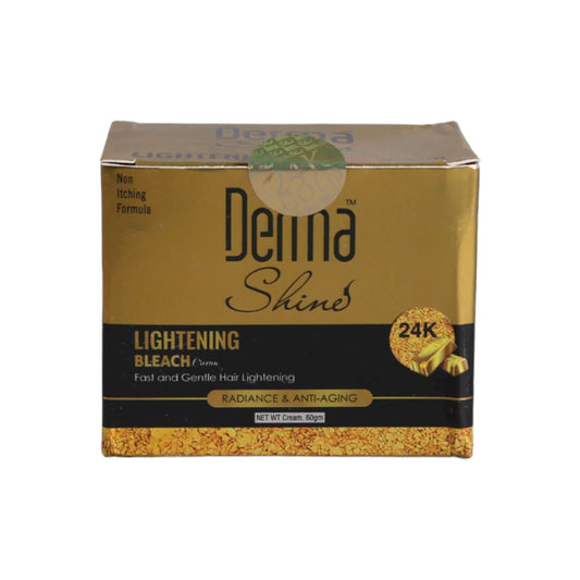 Derma Shine 24K Gold Lightening Bleach Cream 60G