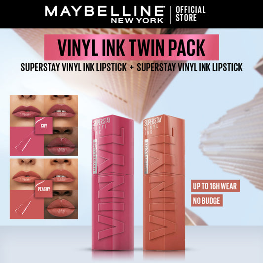 Bundle - Maybelline Vinyl Ink Twin Pack