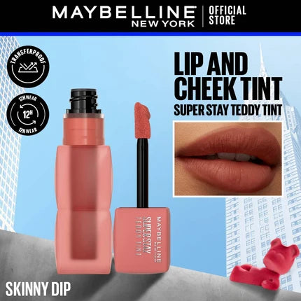 Mega Deal - Maybelline - Super Stay Teddy Tints 12-Hour Liquid Lip Tint