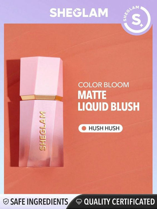 Shein Sheglam Color Bloom Dayglow Liquid Blush - Hush Hush