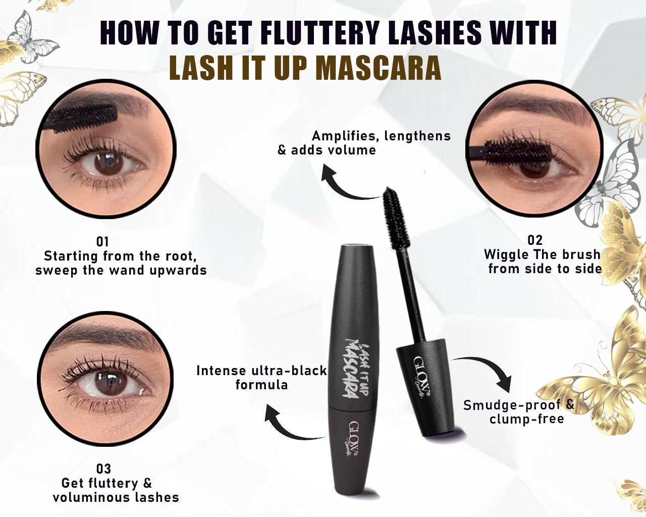 Glow Beauty - Lash it up mascara