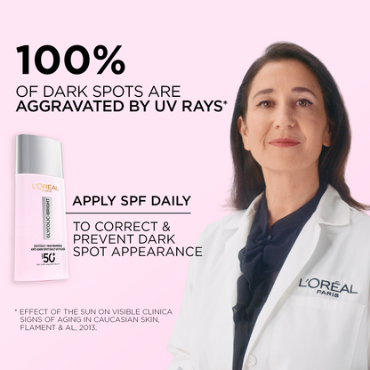 L'Oreal Skin Expert - Glycolic Bright UV Fluid SPF 50+