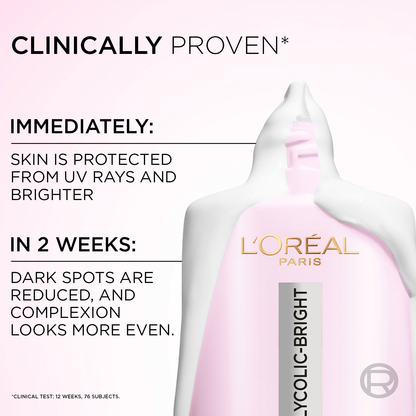 L'Oreal Skin Expert - Glycolic Bright UV Fluid SPF 50+
