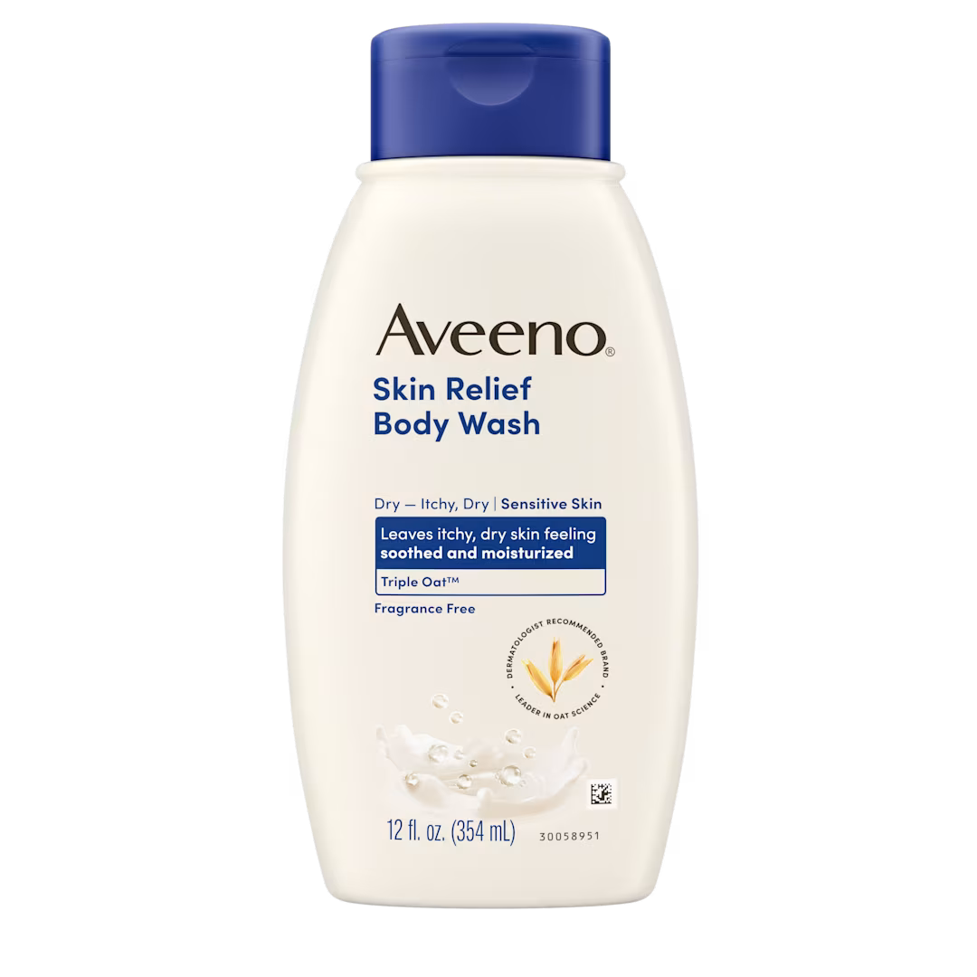 Aveeno Body Wash Skin Relief Sensitive Skin Fragrance Free 532Ml