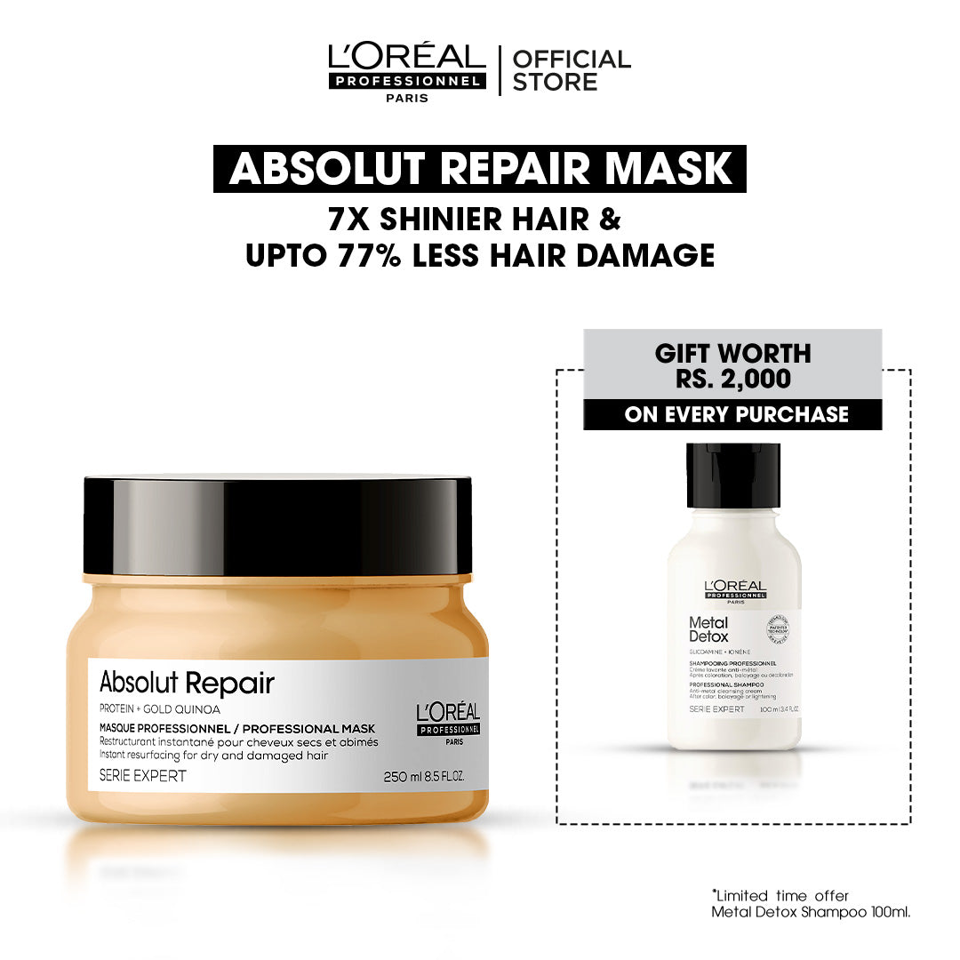 L'Oreal Professional - Serie Expert Absolute Repair Mask 250 ML - For Dry & Damaged Hair