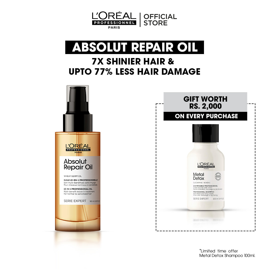 L'Oreal Professional - Serie Expert Absolute Repair Hair Serum 90 ML - For Dry & Damaged Hair