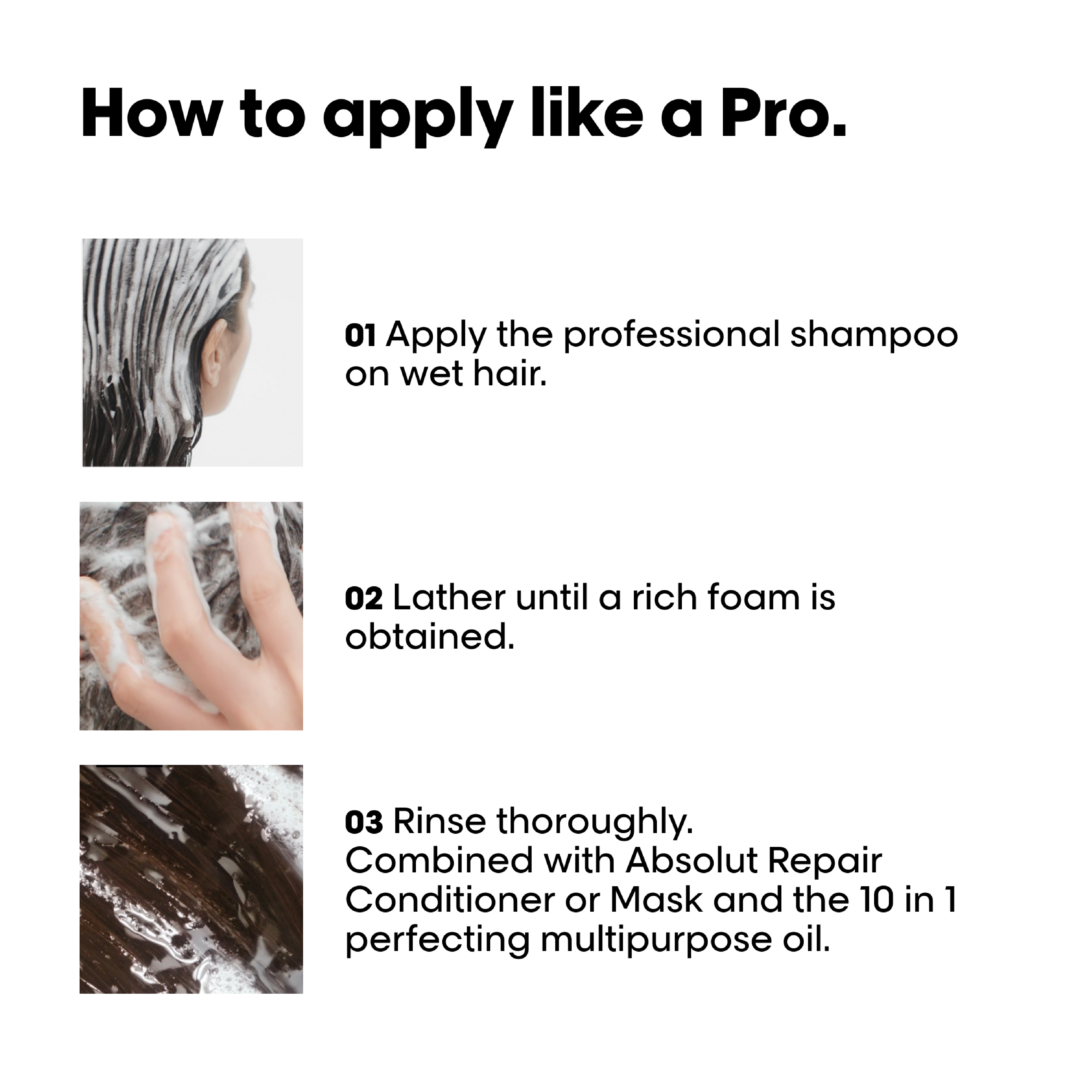 L'Oreal Professional - Serie Expert Absolute Repair Shampoo 300 ML - For Dry & Damaged Hair