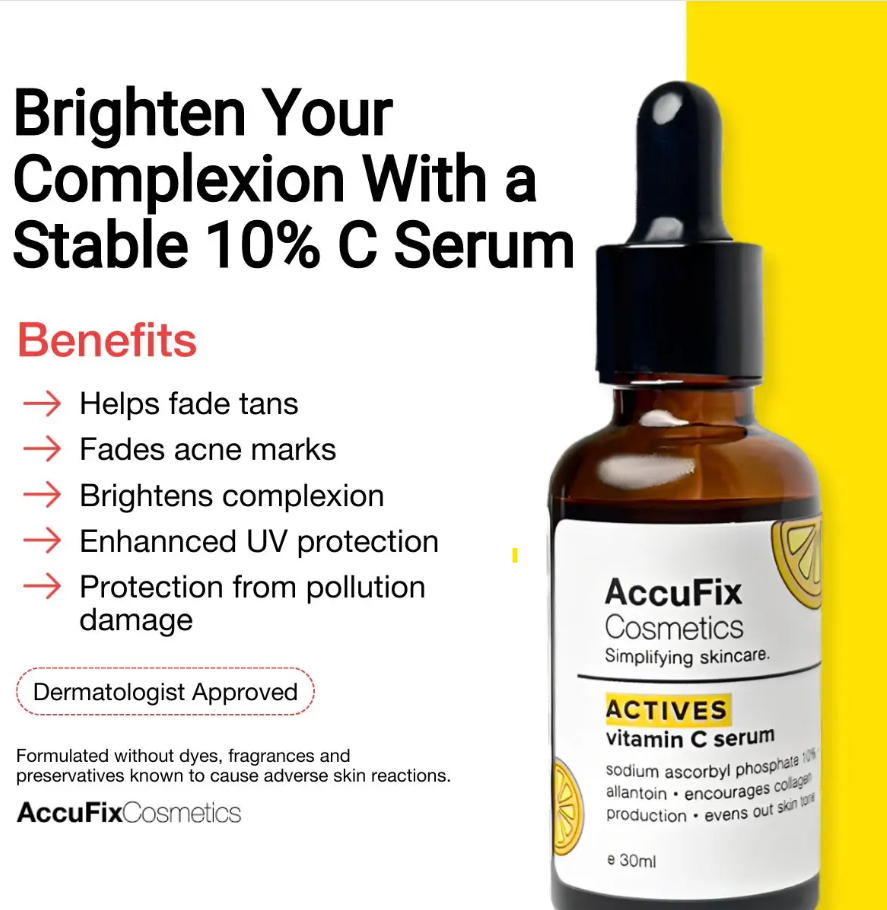 AccuFix - Vitamin C Serum with 10% SAP