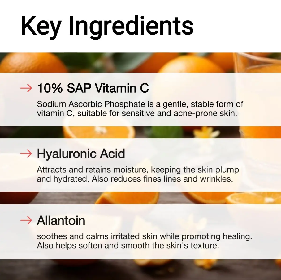 AccuFix - Vitamin C Serum with 10% SAP