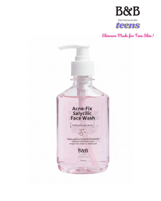 B&B Derma - Acne-Fix Salicylic Face Wash Teens