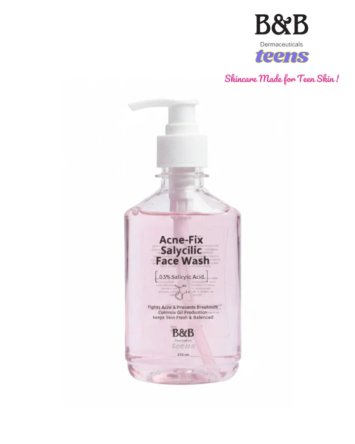 B&B Derma - Acne-Fix Salicylic Face Wash Teens