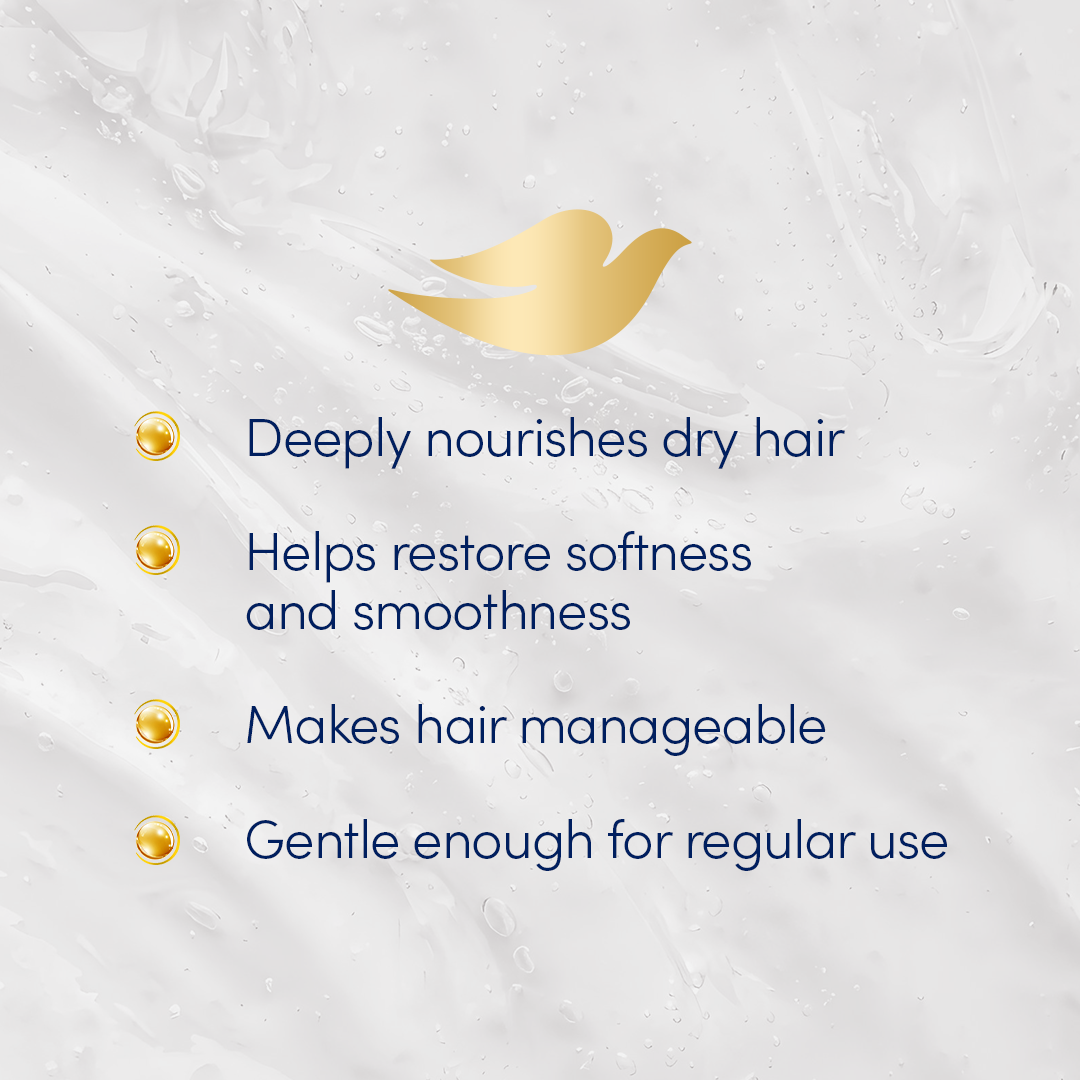 Bundle - Pack of 2 Dove Shampoo Dryness Care - 175Ml