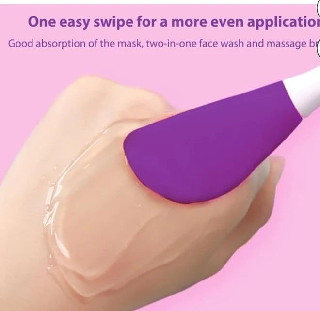 B&B Derma - Air Double Face Mask Brush With Face Mask Applicator Silicon