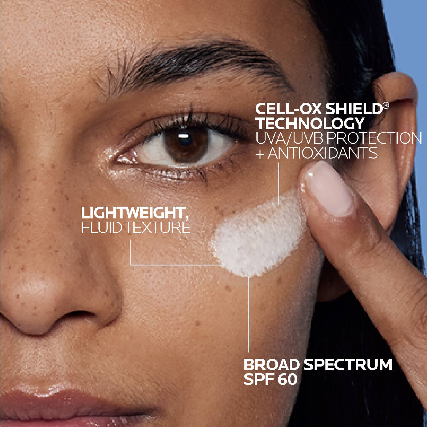 La Roche Posay Anthelios Ultra Light Fluid Sunscreen SPF 60 - 50ml