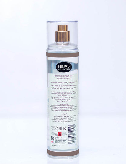 Hiba's Collection - Aqua Go Rome Perfumed Body Mist For Women - 250ml