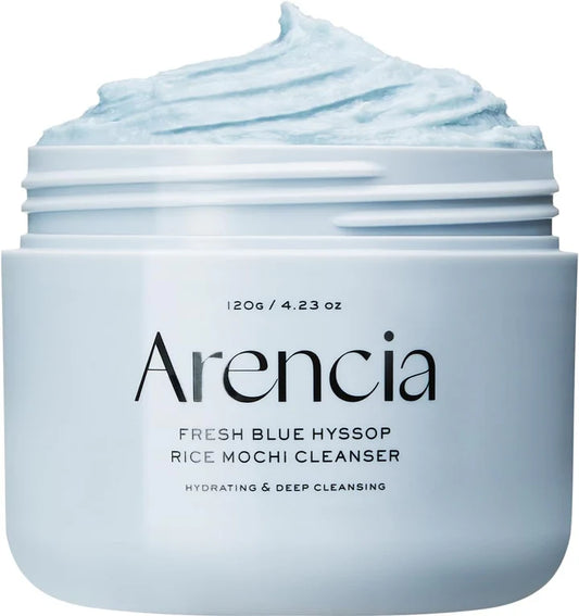 Arencia - Fresh Blue Hyssop Rice Mochi Cleanser - 120g