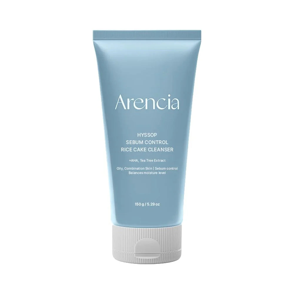 Arencia - Hyssop Sebum Control Rice Cake Cleanser - 150G