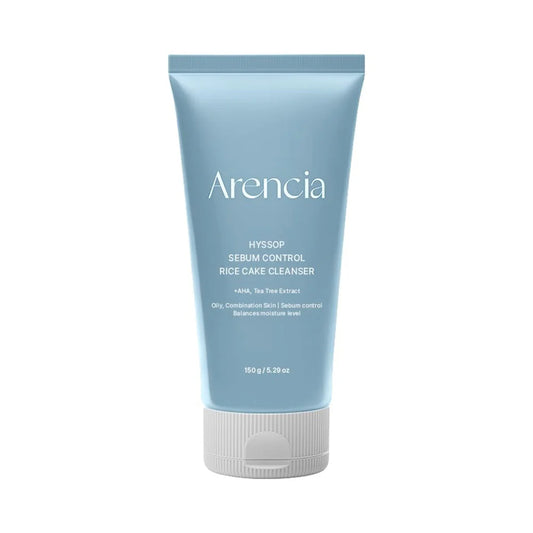 Arencia - Hyssop Sebum Control Rice Cake Cleanser - 150G