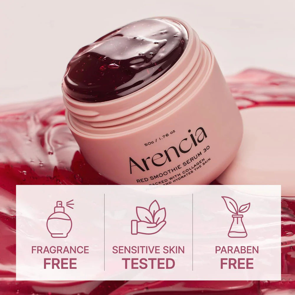 Arencia - Glowing & Soothing Fresh Red Smoothie Serum 30 - 50g