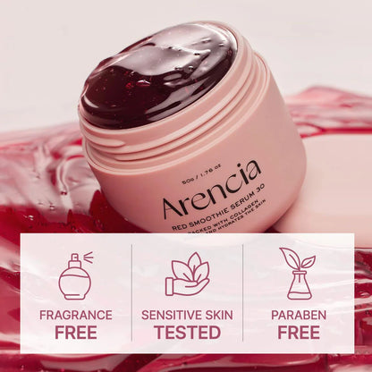 Arencia - Glowing & Soothing Fresh Red Smoothie Serum 30 - 50g