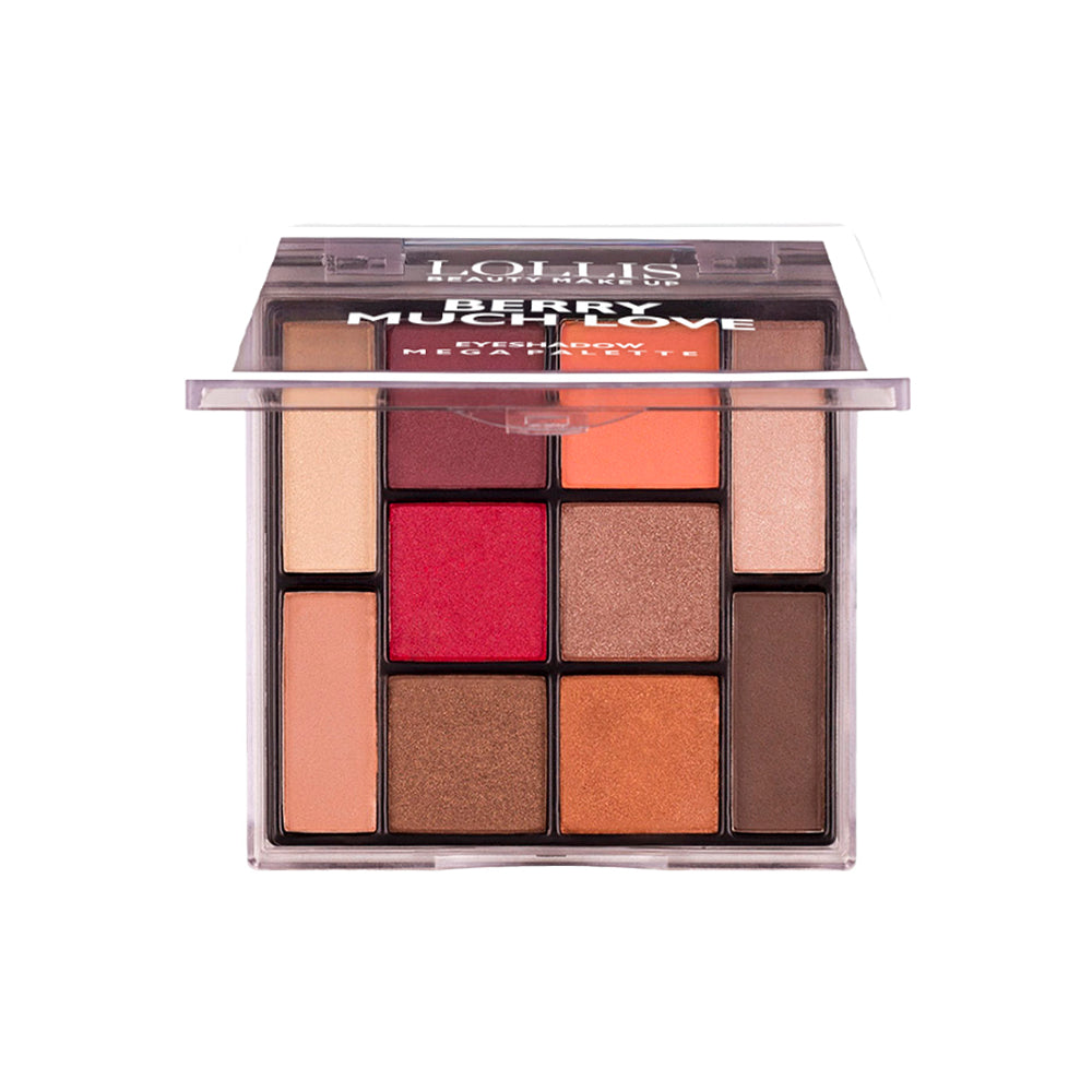 Lollis - Berry Much Love Eyeshadow Mega Palette - 10 – Highfy.pk